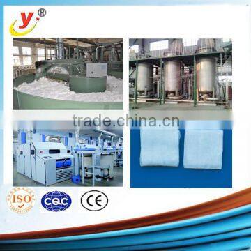 Medical absorbent cotton roll machinery