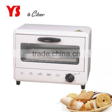 800w electric mini toaster oven 6l hot selling 2013