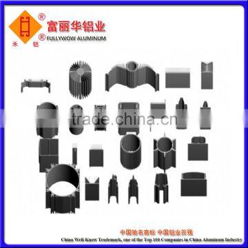 Factory Supplying Directly Mill Finished, Anodized Aluminum Radiator Tube for LED Heat Sink, Generator and Industry Heatsink