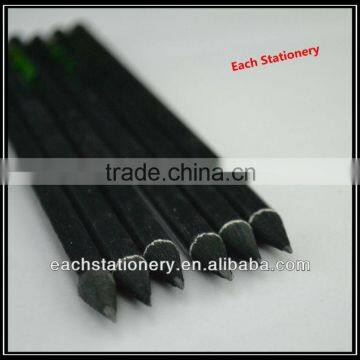 7 Inches Personalized Black Wooden HB Pencils for Stationery & Office