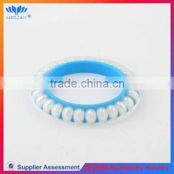 FACTORY SALE for kids silicone custom woven bracelets