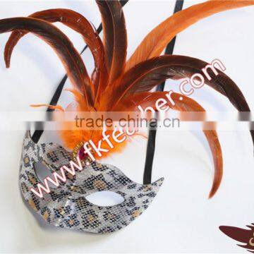 Wholesale Brazilian Carnival Mask Roster Feather Decoration photo-2