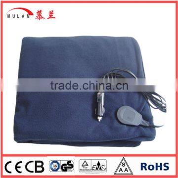 12v High quality polar fleece electric heat blanket automobile car 12volt