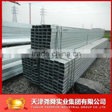 pregalvanized square steel tube 100x100mm