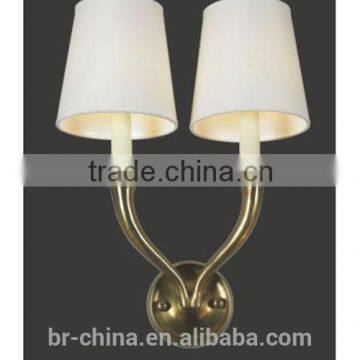 double brass wall lamp WL550-2