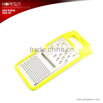 New design popular kitchen metal manual flat vegetable grater