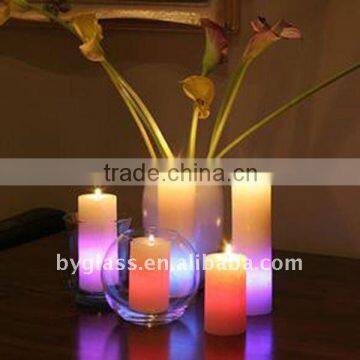 fashionable heat resistance decorative glass vase