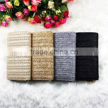 High Quality Long New Fashion Mix Colors Women PU Linen Cluth Wallet Famous Brand Designer Bag Purse Wallet