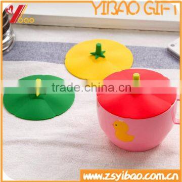 Eco-friendly Tomato Shaped silicone cup lid/ tea cup lid/ silicone cup cover