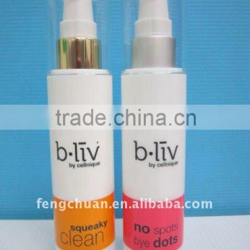 Plastic airless bottles