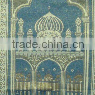 Jacquard cotton&polyester Muslim prayer mat DM-003