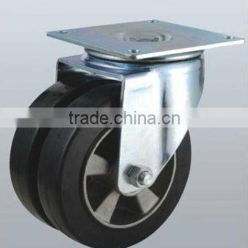 heavy duty twin-wheel caster 1000kg load capacity