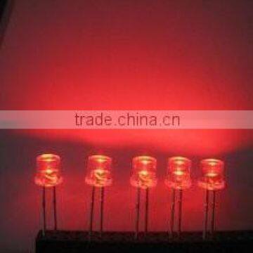High Lumen 5mm LED 500pcs/lot Straw F5 WHITE,BLUE,GREEN,YELLOW,RED LEDS LIGHT BALL LAMP BEADS Diode