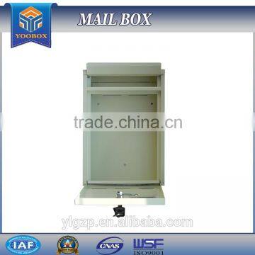 Wrought Iron Post Cover Letterbox Brackets WALL MOUNT MAIL POST SECURE MAILBOX photo-4