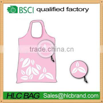 Supermarket ALDI nylon foldable shopping cheap bag from xiamen