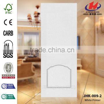 JHK-009-2 Best Sell 2016 Revolving Delicate Design Repair Interior HDF Moulded White Primer Door Skin