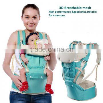 Wholesale hot selling comfortable softextile baby hipseat carrier