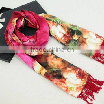 2015 100% silk Scarf for Winter chinese silk scarf