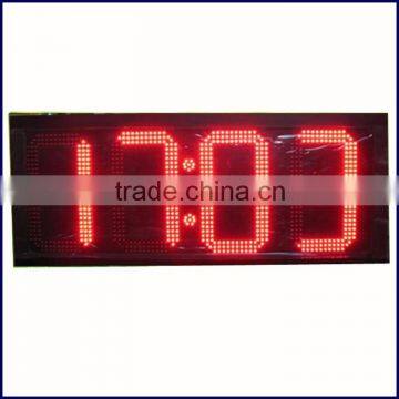 Wholesale small LED time and temperature signs, LED clock display, LED time display