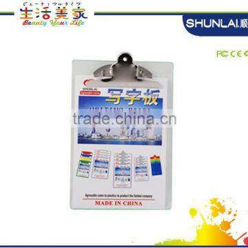 Manufacturer price PS plastic Cardboard Clipboard