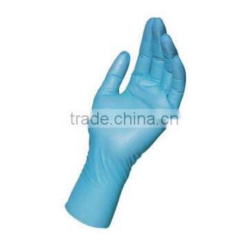 Nitrile Industrial Glove, Powder Free, Disposable, 8 Mil Thickness, Medium, Blue (Box of 50)