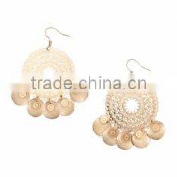 earring hooks gold,earring hooks findings,hollow out patten big circle gold earrings designs for women