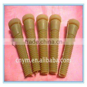 Poultry depilator rubber part