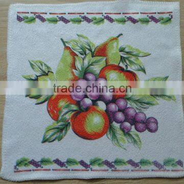 microfibre buffing absorbent tea towel