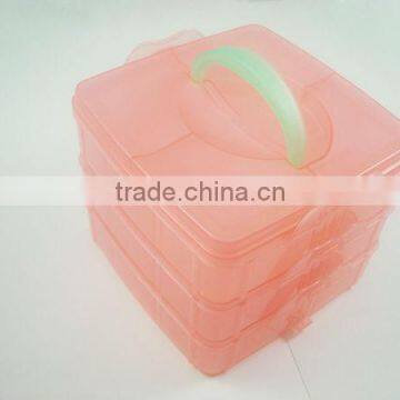 2013 Hot Sale in South America Clear Plastic Storage Box Plastic Compartment Storage Box Plastic Storage Drawer Organizer