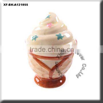 cute ceramic ice cream coin box