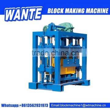 QT40-2 easy operate compressed block making machine india