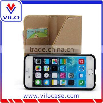 Wallet Bag Phone Case /card Holder 2 in 1 Leather Wallet Case for Iphone 6s photo-5