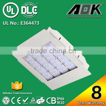 TUV GS DLC SAA CB Listed IP65 8 Years Warranty 160W LED Canopy Light