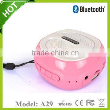 A29 2015 Hot Caixa De Som Mini Bluetooth Wireless Portable USB Speaker with mic handsfree call function