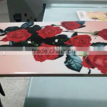 Digital glass/ceramic/acrylic/metal flatbed printing machine