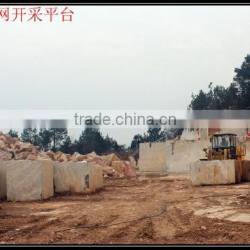 Lowest price design decorative own quarry white marble slab