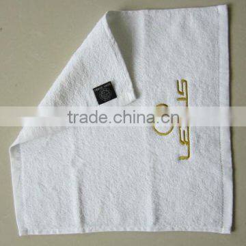 cotton terry square towel 30x30cm