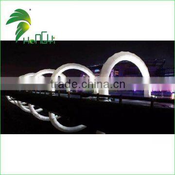 Custom Made Design Outdoor Inflatable Lighting Arch / Inflatable Arches With LED Light For Event / Exhibition                        
                                                Quality Choice