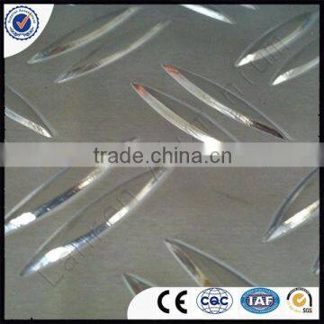 2-bar Aluminium checkered/ Tread Sheet/Plate for bus