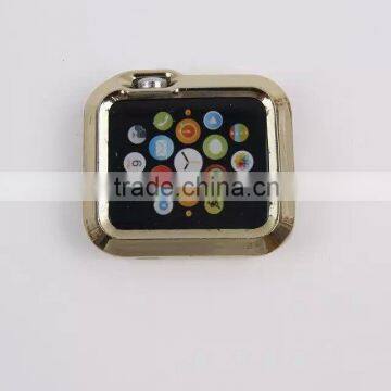 Cute pattern aluminum plating pattern case for apple watch 38mm