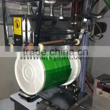 High speed Large buckets heat transfer machine paint bucket heat transfer machine