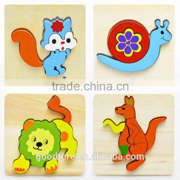 Wooden Small Puzzles For Small Kids photo-2