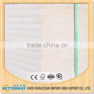 ISO certification cheap price poplar laminated mdf board sheet