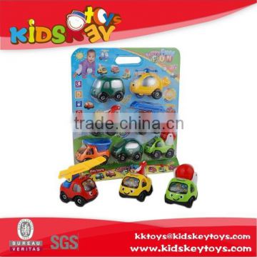 2015 good quanlity plastic toy car pull back car cartoon toy for kids