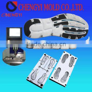 2014 high quality EVA shoe sole plastic mold making