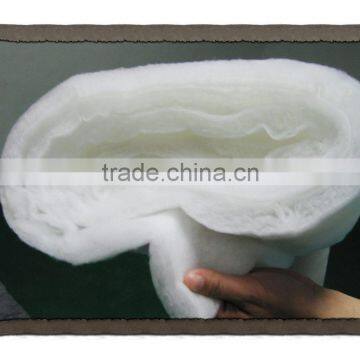 high Clo value polyester wadding for garment