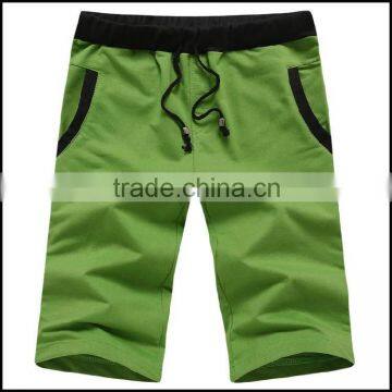 new style wholesale casual design plain man's sport short jogging pants for boy and made in china