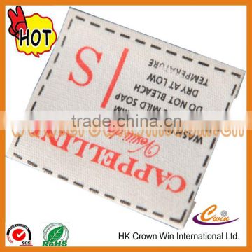 Woven Iron on label for your product