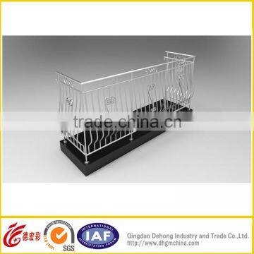 Factory Price Customized Power Coated Security Wrought Iron Balcony Railing photo-3