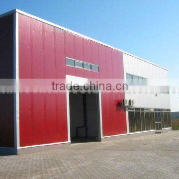 Light And Simple Prefabricated Steel Structure Warehouse / Workshop